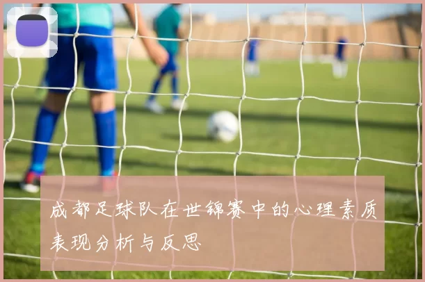 成都足球队在世锦赛中的心理素质表现分析与反思